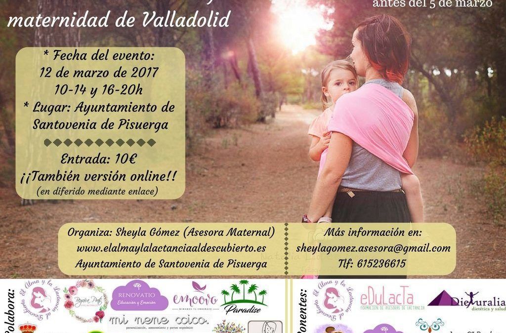 cartel-evento- 1º evento crianza y maternidad en Valladolid