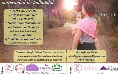 Evento de Crianza y Maternidad en Valladolid.