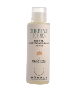 Gel hidroalcohólico ecológico Münnah- Foto Münnah Cosmetic