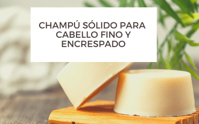 Receta champú sólido para cabello fino